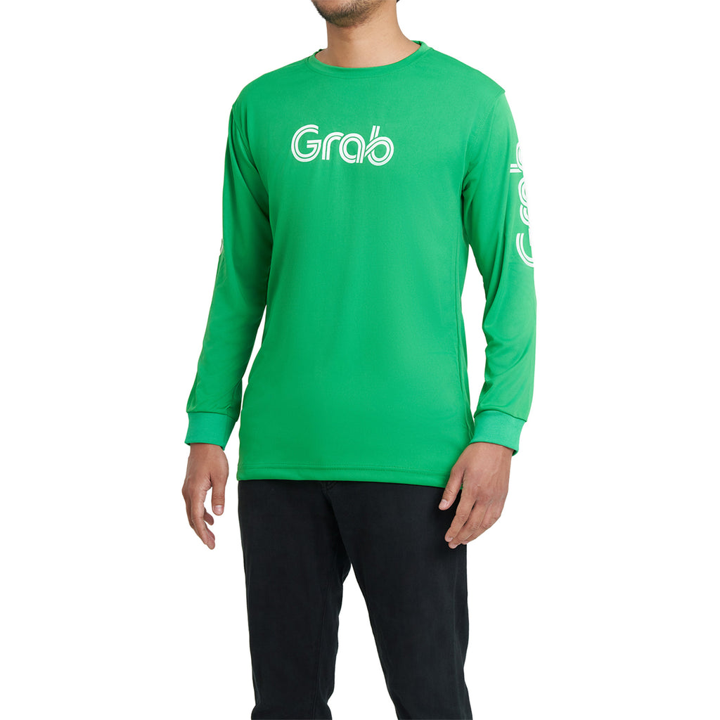 Grab Long Sleeve Shirt (Green) M