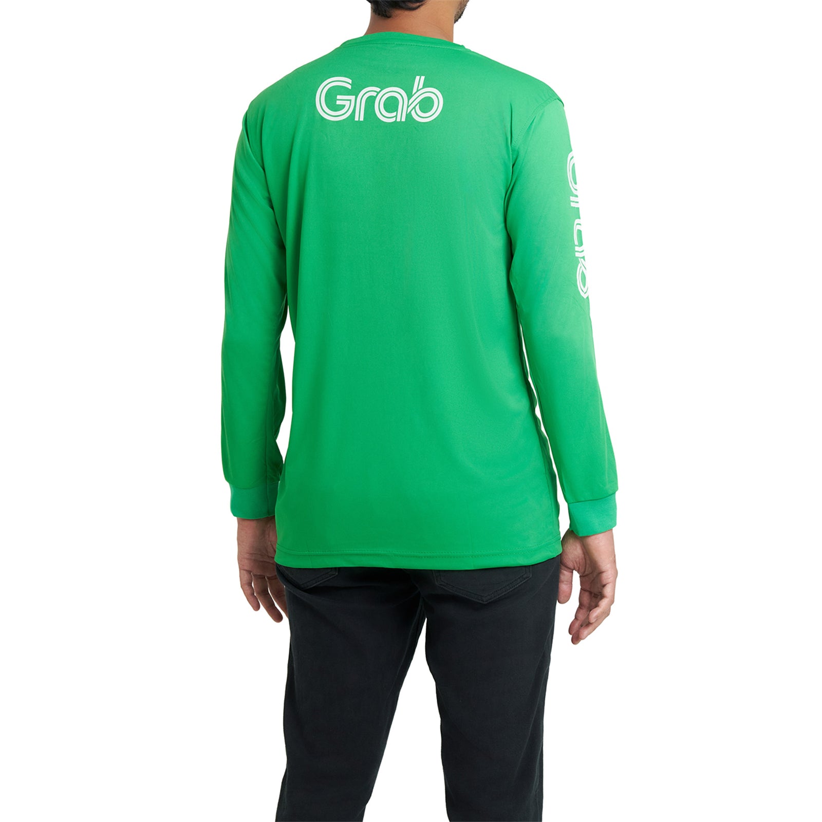 Grab Long Sleeve Shirt (Green) XL