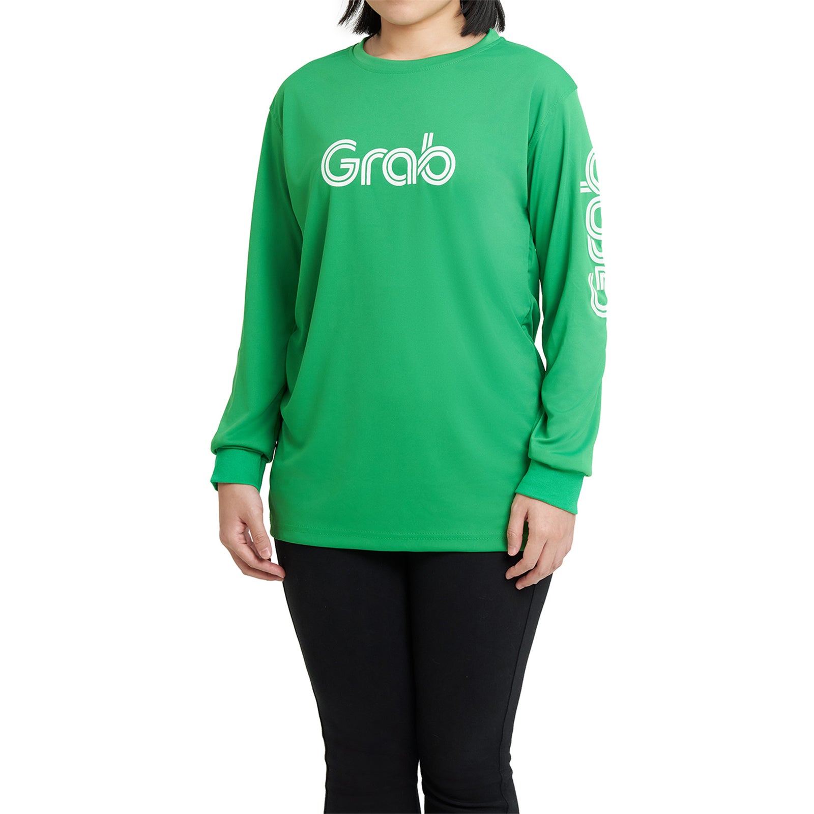Grab Long Sleeve Shirt (Green) XL