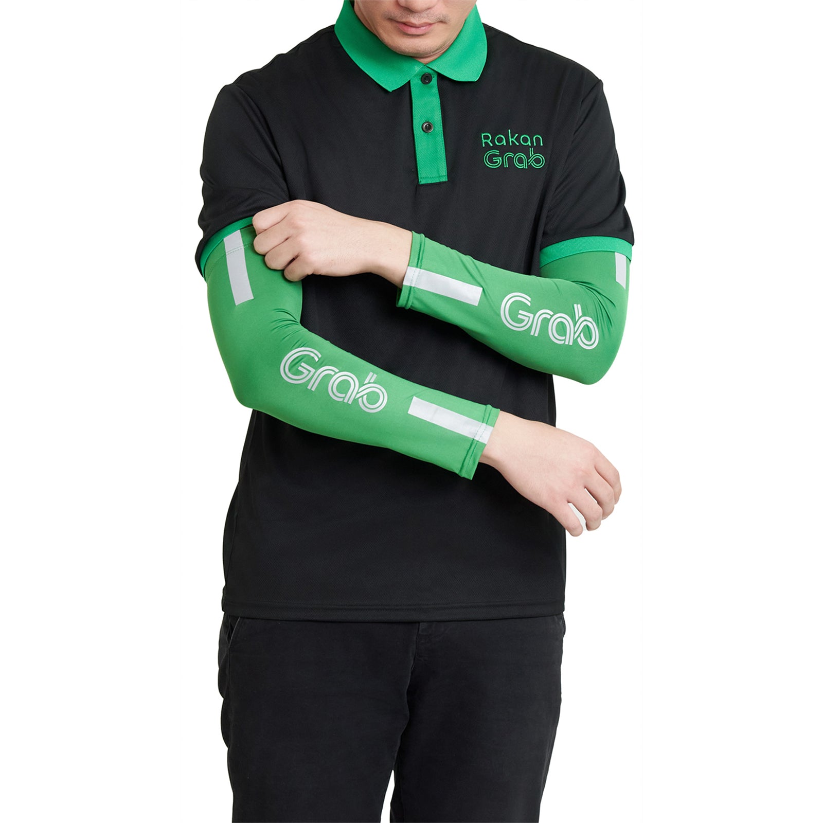 Grab 2W Arm Sleeves -Green S/M