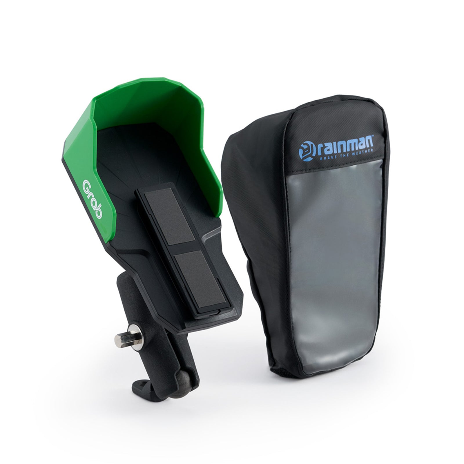 Grab 2W Rainman WtrPrf Phone Pouch -Blk
