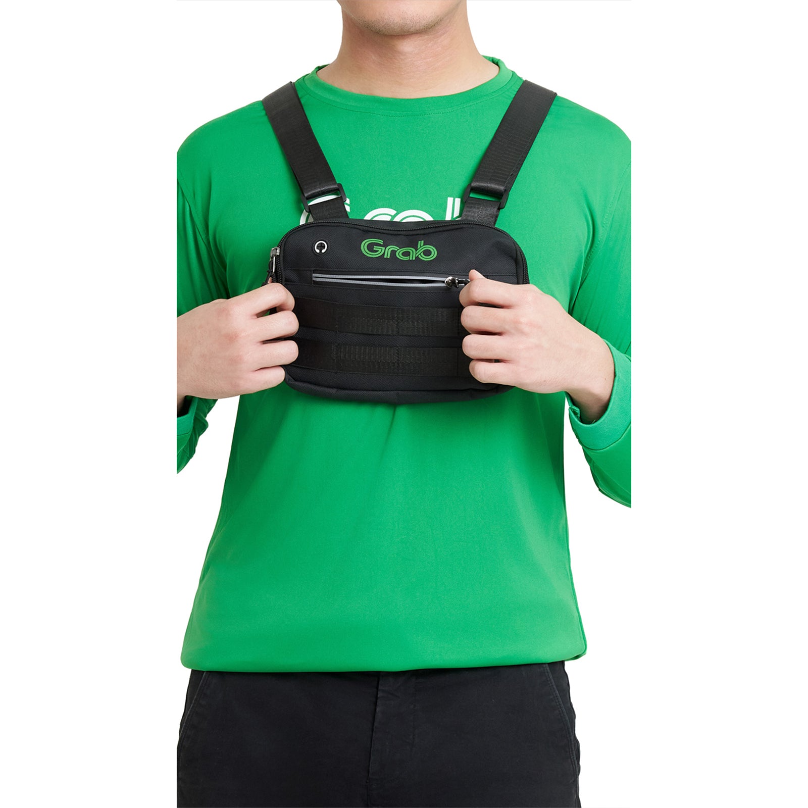 Grab 2W Chest Pouch -Black