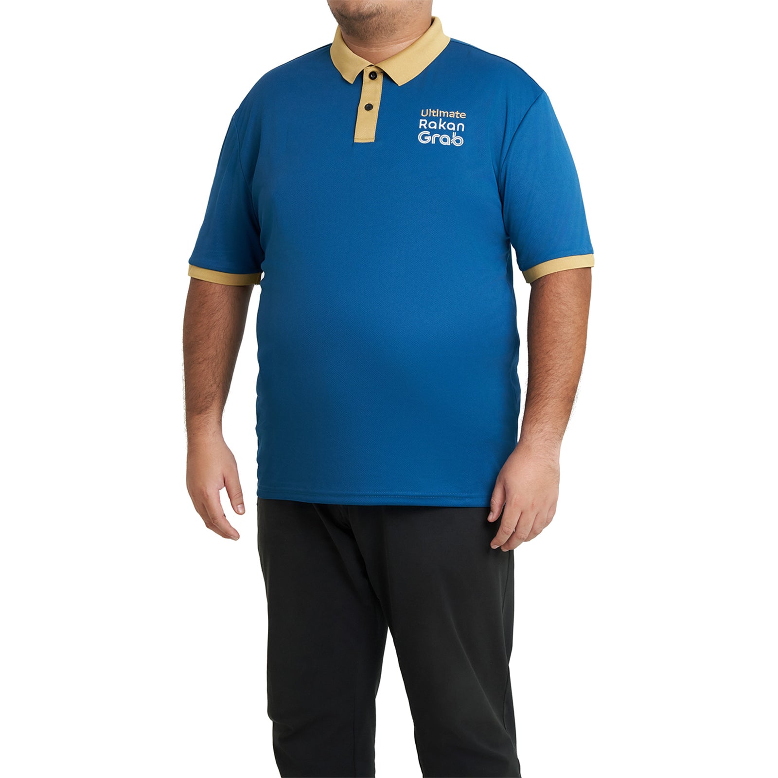 Grab Ultimate Polo Shirt Blue-2XL