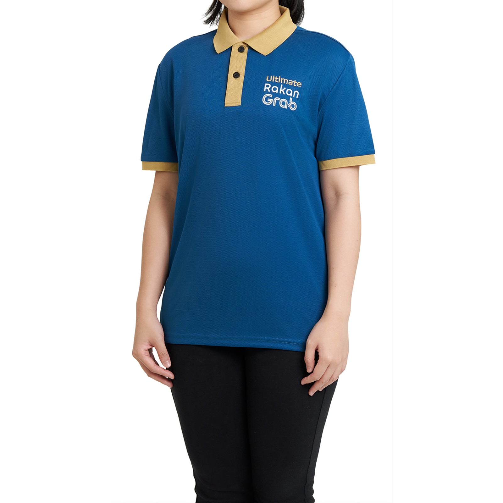 Grab Ultimate Polo Shirt Blue-M