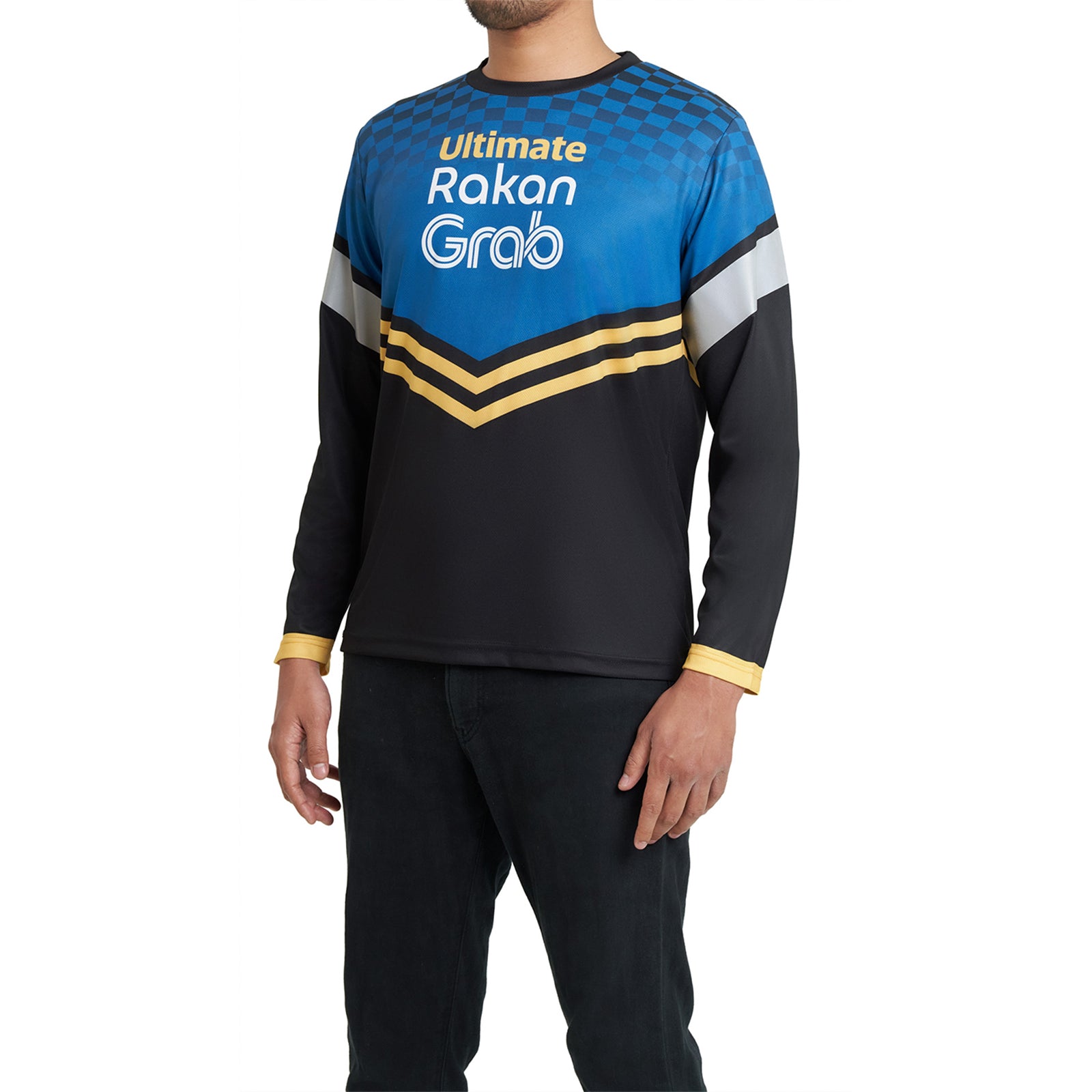 Grab Ultimate Long Sleeve Shirt Blue-S